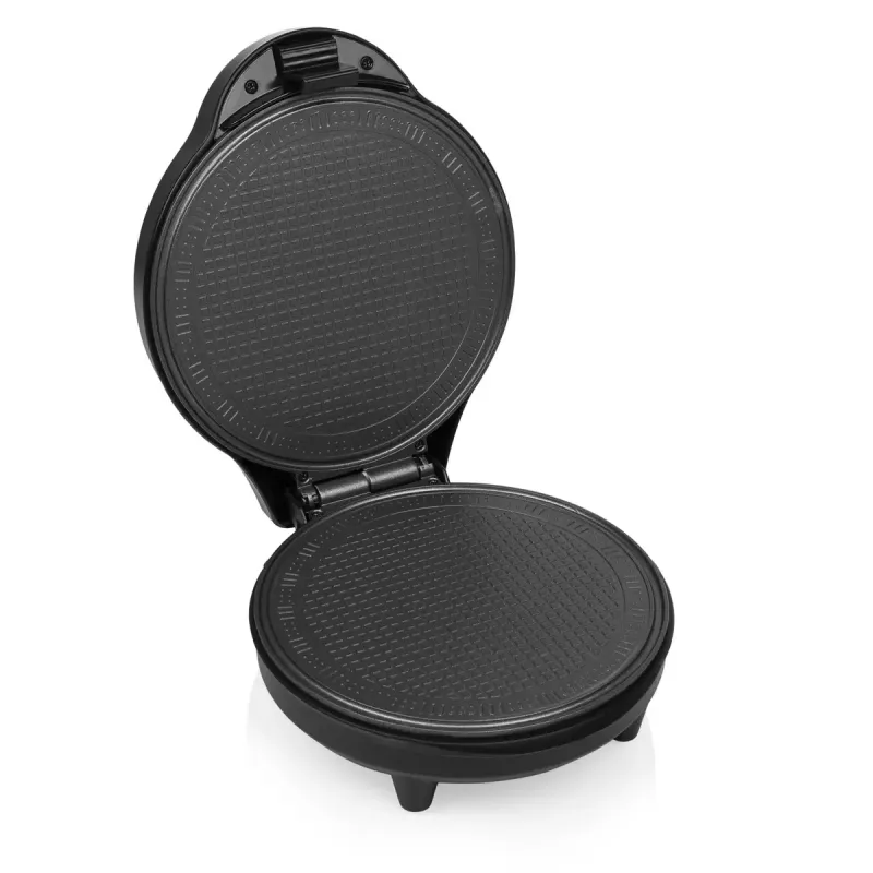 Máquina de waffles Tristar WF-1170, forma de waffle redonda, 700 W, 220–240 V, 1,35 kg, preta