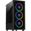 Caixa de PC Inter-Tech C-303 Mirror Full Tower preta