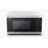 Micro-ondas Sharp YC-MG02E-S preto, aço micro-ondas combinado de bancada 20 l 800 W