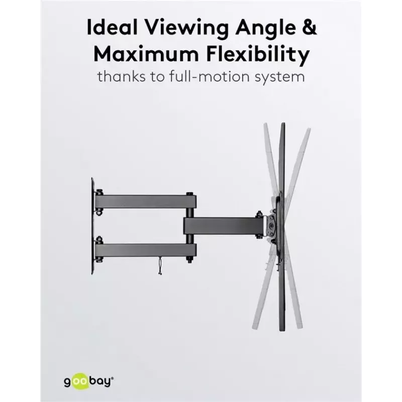 Suporte de parede para TV Goobay Basic FULLMOTION M 35 kg 32-55 polegadas
