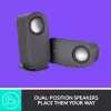 Colunas de computador Bluetooth LOGITECH Z407 com subwoofer e controlo sem fios