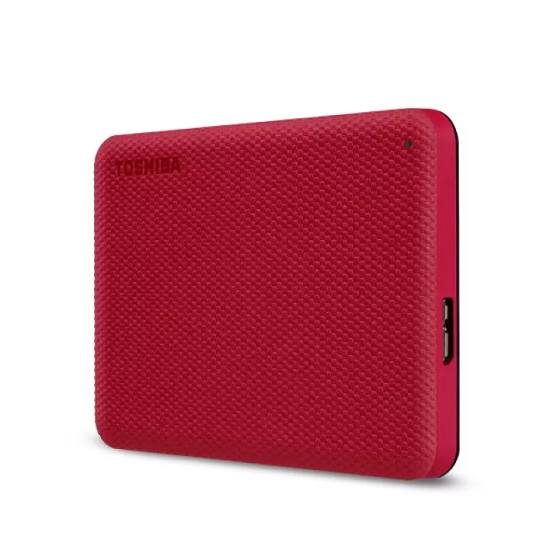 Disco externo TOSHIBA Canvio Advanced 2.5in 4TB USB 3.2 Gen 1 vermelho