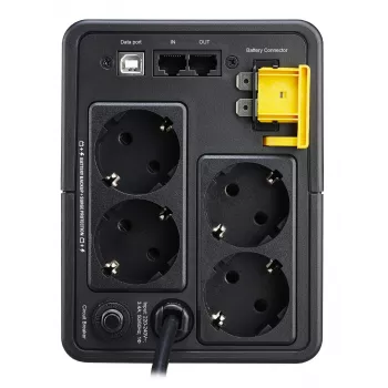 APC Back-UPS, 750VA, torre, 230V, 4x tomadas CEE 7/7 Schuko, AVR