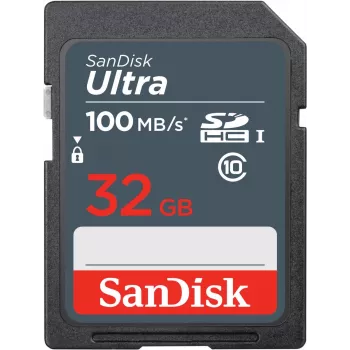Cartão de memória WESTERN DIGITAL SanDisk Ultra 32GB SDHC 100 MB/s (SDSDUNR-032G-GN3IN)