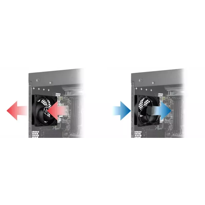 ARCTIC P8 PWM PST - ventoinha de 80 mm otimizada para pressão com PWM PST