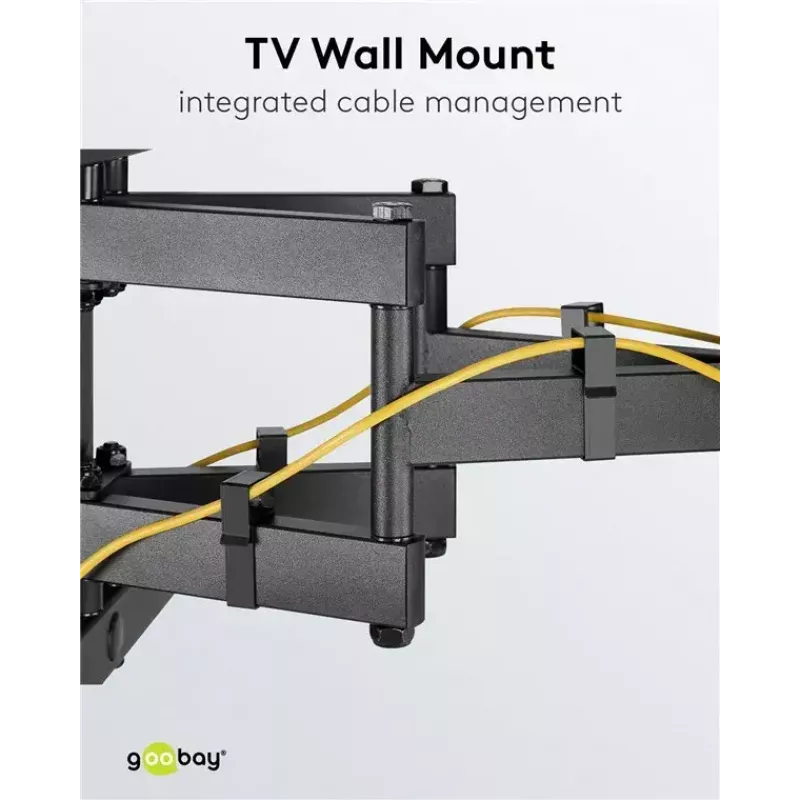 Suporte de parede para TV Goobay Pro FULLMOTION (L) 60 kg 37–70 polegadas
