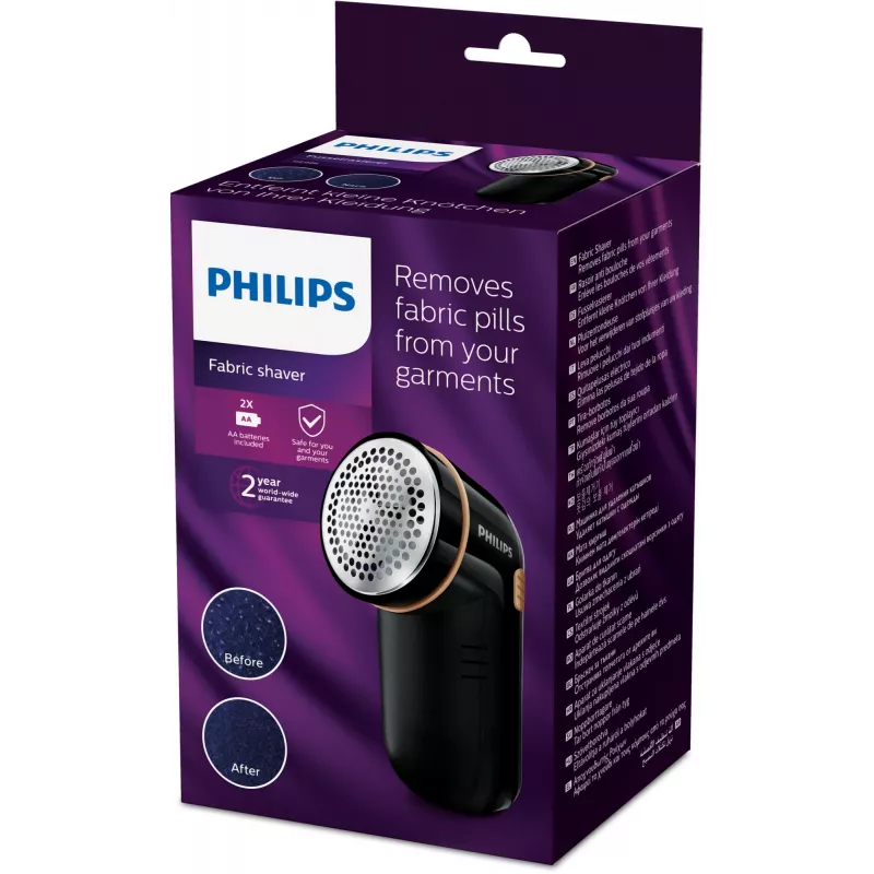 Aparador de pelos Philips GC026/80, preto, alcalina, AA, 123 mm, 80 mm, 58 mm
