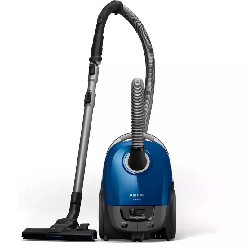 Aspirador de pó com saco Philips XD3110/09 — 900 W, saco de 3 L, filtro HEPA, tubo telescópico de metal