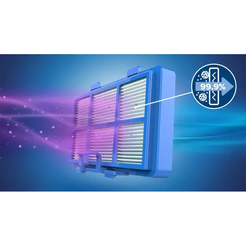 Aspirador de pó com saco Philips XD3110/09 — 900 W, saco de 3 L, filtro HEPA, tubo telescópico de metal