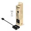 Adaptador de cabo de vídeo CLUB3D CAC-1302 0,5 m HDMI tipo A (Standard) VGA (D-Sub) preto