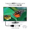 Adaptador de cabo de vídeo CLUB3D CAC-1302 0,5 m HDMI tipo A (Standard) VGA (D-Sub) preto