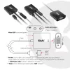 Adaptador de cabo de vídeo CLUB3D CAC-1302 0,5 m HDMI tipo A (Standard) VGA (D-Sub) preto