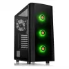 Caixa para PC Thermaltake Versa J25 TG RGB Midi Tower preto