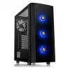 Caixa para PC Thermaltake Versa J25 TG RGB Midi Tower preto