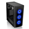 Caixa para PC Thermaltake Versa J25 TG RGB Midi Tower preto
