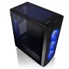 Caixa para PC Thermaltake Versa J25 TG RGB Midi Tower preto