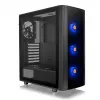 Caixa para PC Thermaltake Versa J25 TG RGB Midi Tower preto
