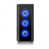 Caixa para PC Thermaltake Versa J25 TG RGB Midi Tower preto