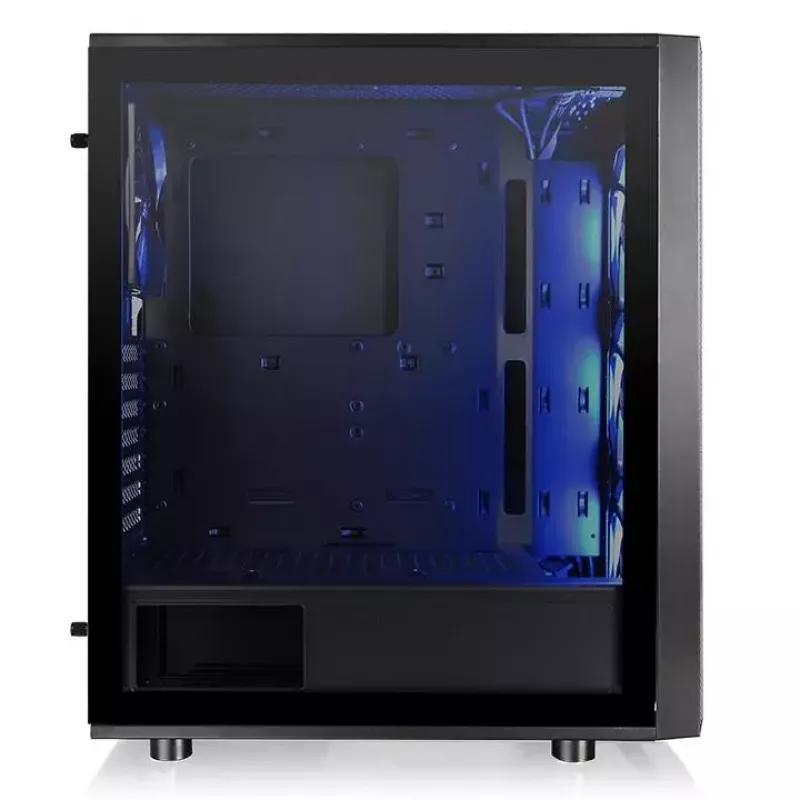 Caixa para PC Thermaltake Versa J25 TG RGB Midi Tower preto