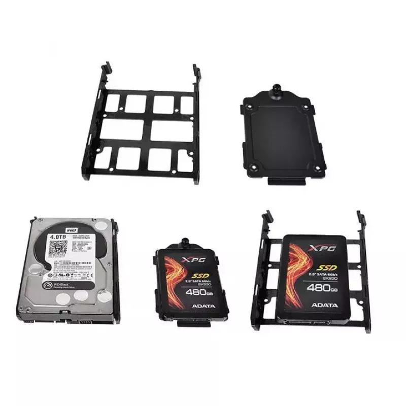 Caixa para PC Thermaltake Versa J25 TG RGB Midi Tower preto