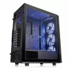 Caixa para PC Thermaltake Versa J25 TG RGB Midi Tower preto