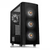 Caixa para PC Thermaltake Versa J25 TG RGB Midi Tower preto