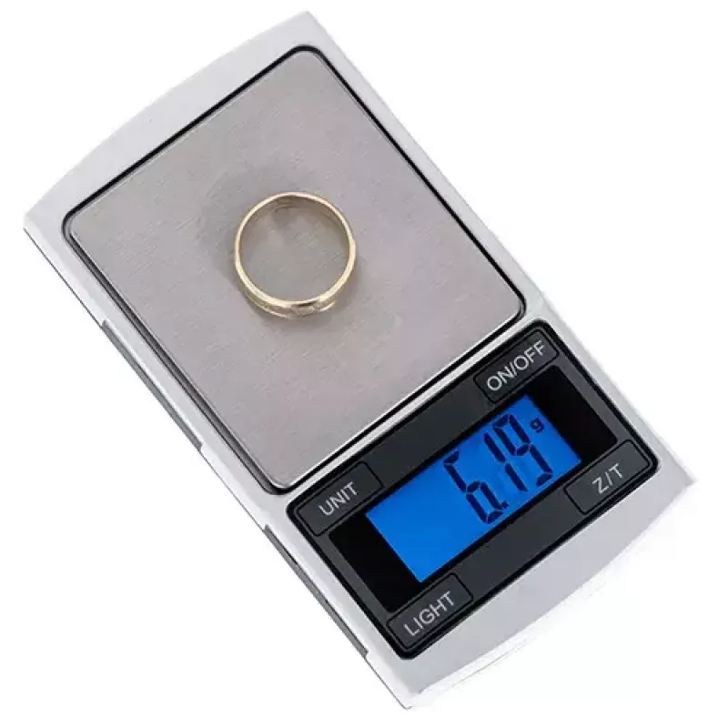 Balança de precisão Adler AD 3168, capacidade 100 g, precisão 0.01 g, prateada, portátil