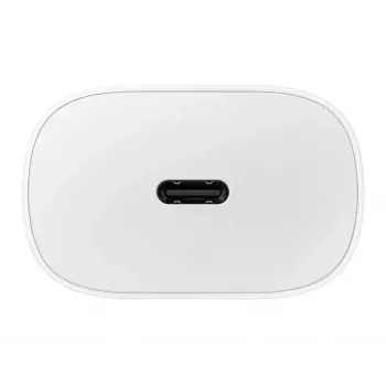 Carregador móvel Samsung EP-TA800NWEGEU universal branco AC carregamento rápido para interiores