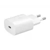 Carregador móvel Samsung EP-TA800NWEGEU universal branco AC carregamento rápido para interiores