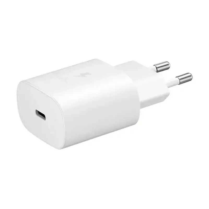 Carregador móvel Samsung EP-TA800NWEGEU universal branco AC carregamento rápido para interiores