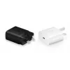 Carregador móvel Samsung EP-TA800NWEGEU universal branco AC carregamento rápido para interiores