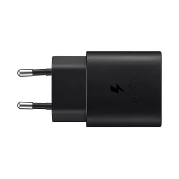 Carregador móvel Samsung EP-TA800NBEGEU universal preto AC carregamento rápido para interiores