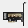AXAGON ECO PCEM2-N adaptador PCIE NVME M.2 adaptador interno PCI-Express x4 para ligar um disco SSD NVMe M.2 ao computador