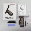 AXAGON ECO PCEM2-N adaptador PCIE NVME M.2 adaptador interno PCI-Express x4 para ligar um disco SSD NVMe M.2 ao computador