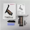AXAGON ECO PCEM2-N adaptador PCIE NVME M.2 adaptador interno PCI-Express x4 para ligar um disco SSD NVMe M.2 ao computador