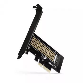 AXAGON ECO PCEM2-N adaptador PCIE NVME M.2 adaptador interno PCI-Express x4 para ligar um disco SSD NVMe M.2 ao computador