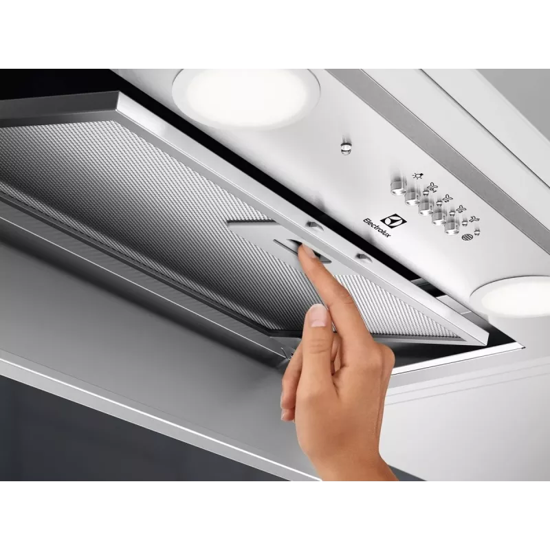 Electrolux LFG716X Exaustor de encastre em aço inoxidável 580 m³/h