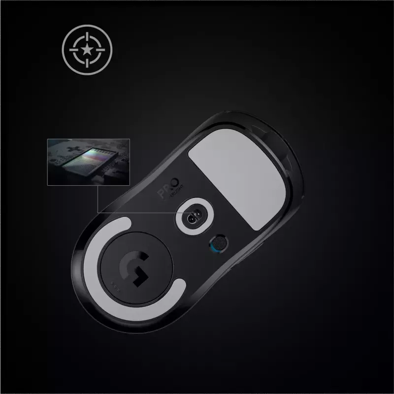 Rato gaming LOGITECH - Pro X Superlight Wireless - Preto