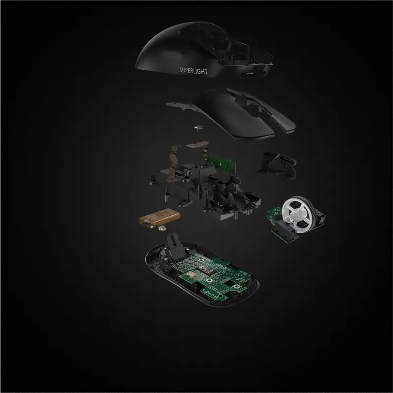 Rato gaming LOGITECH - Pro X Superlight Wireless - Preto