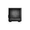 Caixa de PC DeepCool MACUBE 110 Midi-Tower Preto — microATX/Mini-ITX, vidro temperado, suporta GPU 320 mm, dissipador CPU 165 mm