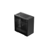 Caixa de PC DeepCool MACUBE 110 Midi-Tower Preto — microATX/Mini-ITX, vidro temperado, suporta GPU 320 mm, dissipador CPU 165 mm