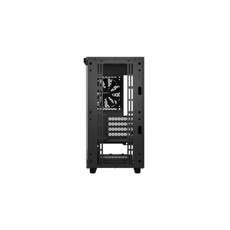 Caixa de PC DeepCool MACUBE 110 Midi-Tower Preto — microATX/Mini-ITX, vidro temperado, suporta GPU 320 mm, dissipador CPU 165 mm