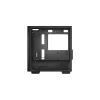 Caixa de PC DeepCool MACUBE 110 Midi-Tower Preto — microATX/Mini-ITX, vidro temperado, suporta GPU 320 mm, dissipador CPU 165 mm