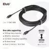 CLUB3D Cabo USB 3.2 Gen2 Type C para C Ativo Bidirecional 8K60Hz M/M 5m/16.4ft