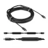 CLUB3D Cabo USB 3.2 Gen2 Type C para C Ativo Bidirecional 8K60Hz M/M 5m/16.4ft