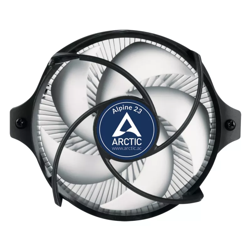 ARCTIC Alpine 23 - Dissipador CPU compacto para AMD Processador Arrefecedor a ar 9 cm Alumínio, Preto 1 unid.