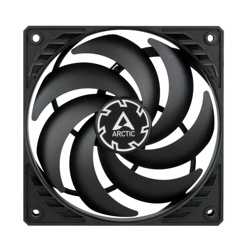 ARCTIC P12 Slim PWM PST Ventoinha de 120 mm otimizada para pressão com cabo Y integrado
