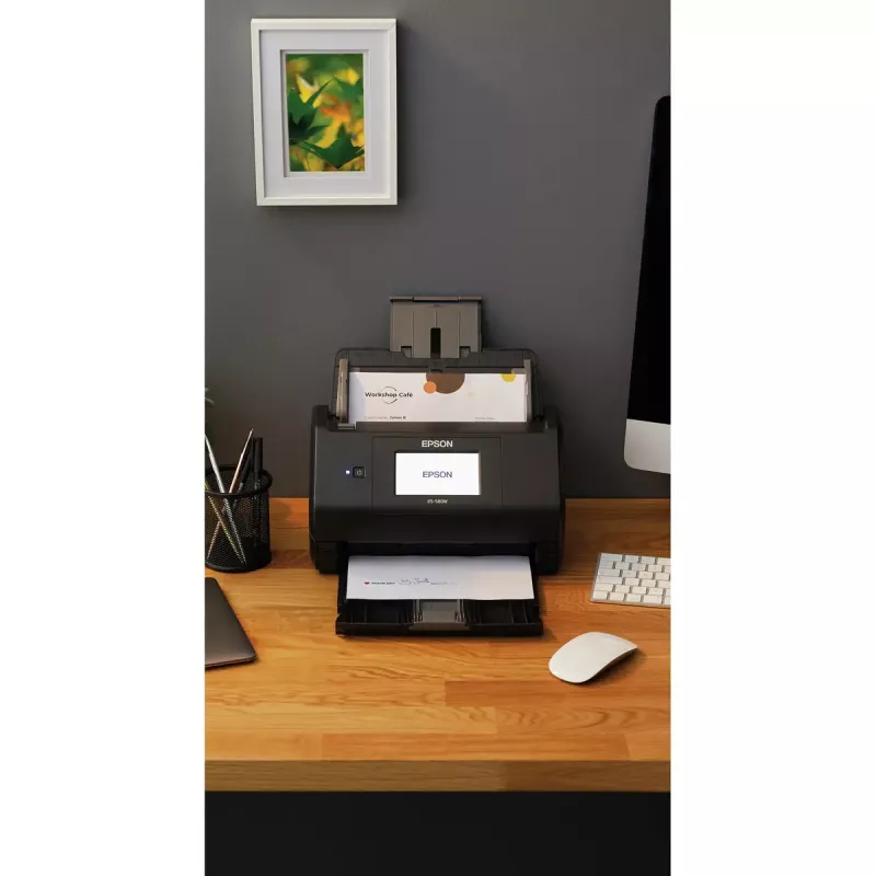Epson WorkForce ES-580W Digitalizador de alimentação 600 x 600 DPI A4 Preto