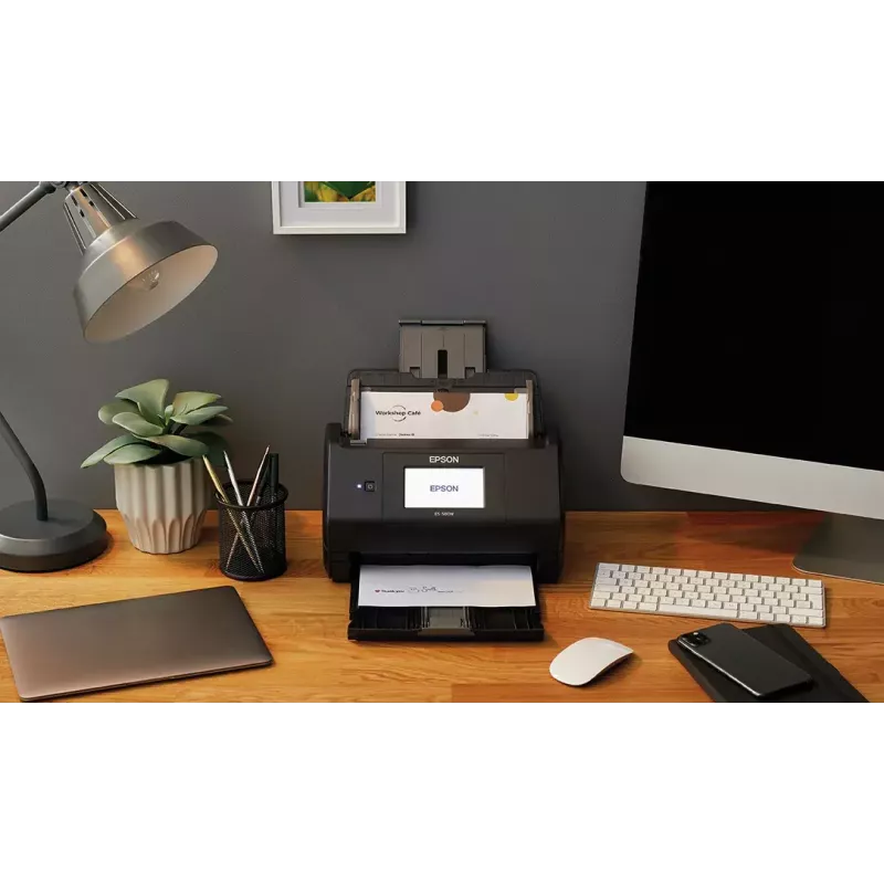 Epson WorkForce ES-580W Digitalizador de alimentação 600 x 600 DPI A4 Preto
