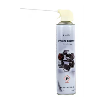 Spray de ar comprimido GEMBIRD CK-CAD-FL600-01 — 600 ml, 0,06 bar, aerossol inflamável